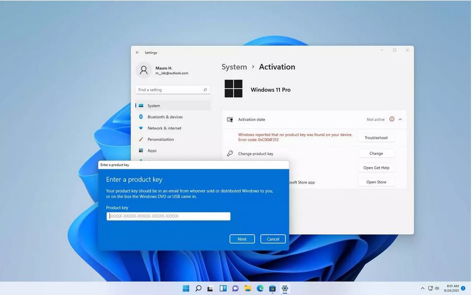 Microsoft Windows 11 Pro Pro 64Bit License Key | Instant Download |