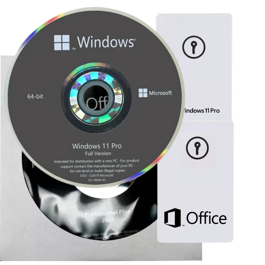 Microsoft WINDOWS PRO 11 + Office Professional 2021 Bundle Pack