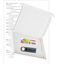 Microsoft product key card with setup guide instructions