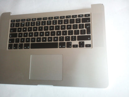 Apple MacBook Pro 15" A1398 Mid 2012 Palmrest Keyboard Battery Top case 613-9739