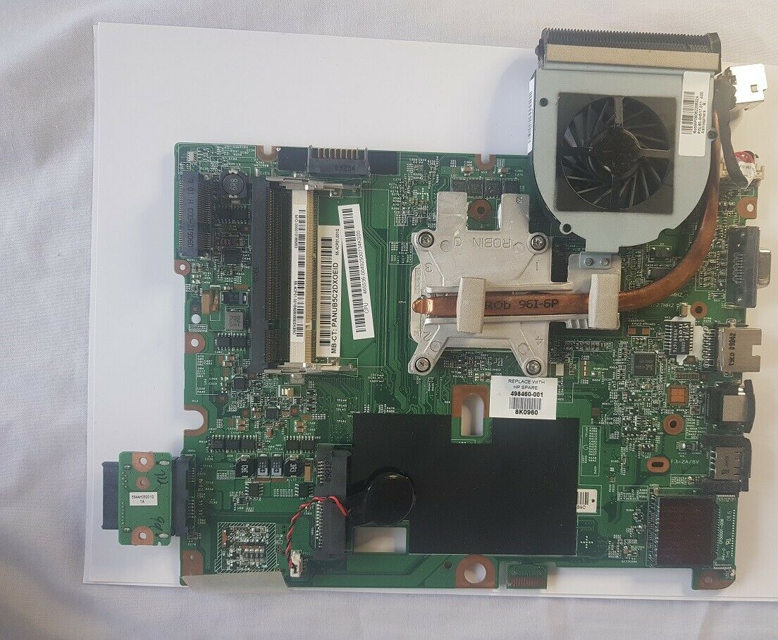 HP COMPAQ CQ60 SERIES MOTHERBOARD & CPU & FAN | 48.4J103.051 | 498460-001