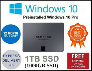 Upgrade Your Laptop to SSD Drive Options 120GB 240GB 256GB 512GB 1000GB 2.5 2.5" Version Only