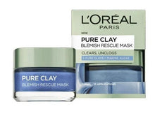 Load image into Gallery viewer, 🔥 L&#39;Oreal Paris Pure Clay Blemish Rescue Face MASK - 50ml | Boxed 🔥🔥🔥
