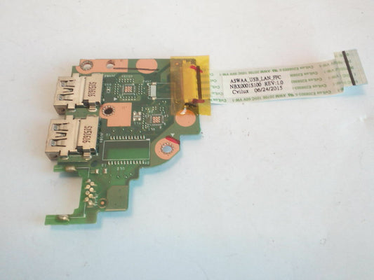 TOSHIBA SATELLITE C40-C 14.1"  USB BOARD & FLEX CABLE / LS-C444P