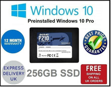 Load image into Gallery viewer, Laptop &amp; PC Hard Drives HDD 2.5 SSD Genuine Windows10 Pro Pre-Installed 64 Bit

