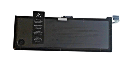 Photo of a black unibody battery for an Apple MacBook Pro, model A1309 95Wh, from the early mid 2009 period.