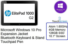 Load image into Gallery viewer, hp Elitepad 1000 G2 10&quot; Touchscreen Tablet - Win10 Pro 1.60GHz 4GB 128 /Options
