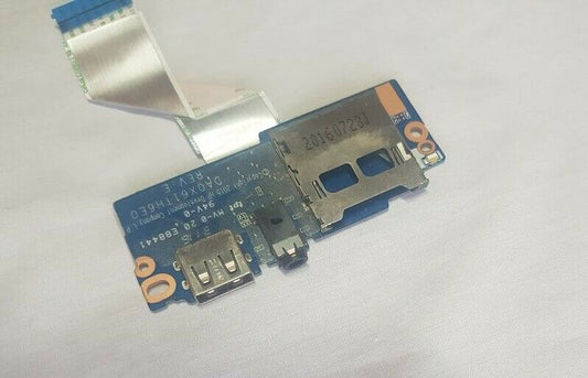 hp Probook 430 G3 13.3" Genuine USB AUDIO CARD READER & FLEX CABLE | DA0X61TH6E0