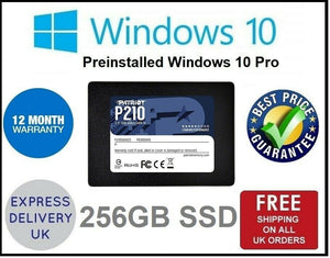 Upgrade Your Laptop to SSD Drive Options 120GB 240GB 256GB 512GB 1000GB 2.5 2.5" Version Only
