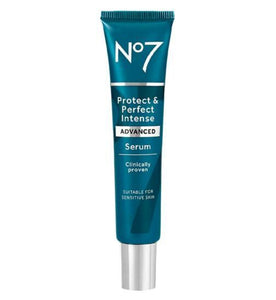 NEW! No7 Protect & Perfect Intense Advanced Face Serum - 30ml | Boxed