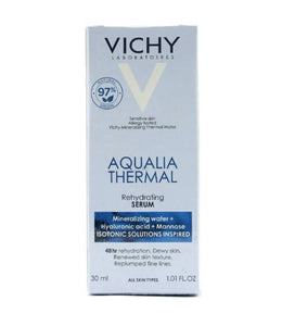Vichy Aqualia Thermal Rehydrating Face Serum - 30ml | Boxed | Exp 03.2024