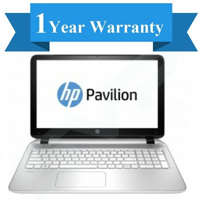 Hp Pavilion 15 / 15-p245sa Inch i3 8GB 256GB SSD Windows10 Laptop Silver/White