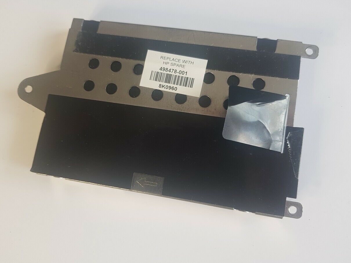 HP COMPAQ CQ60 SERIES HARD DRIVE HDD CADDY + SCREWS | 498478-001