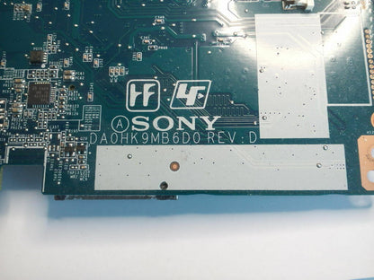 SONY VAIO SVF152C29M SVF1521A2EB 15.6" MOTHERBOARD & CPU DA0HK9MB6D0 REV D