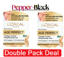 Load image into Gallery viewer, 2x L&#39;Oreal Age Perfect Rehydrating Day Cream - 50ml | Double Pack
