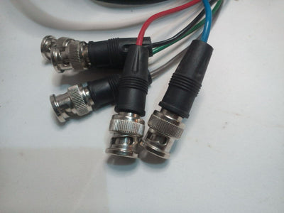 Male 15-pin VGA to 5 BNC (RGBHV) cable 3.048m (10 ft)  Low Voltage Kaibo brand