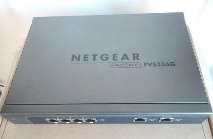 Netgear ProSafe FVS336G v2 Dual WAN Gigabit Firewall w/SSL IPSEC VPN