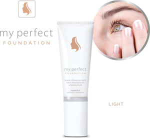 My Perfect Face Foundation Skin Tones: Light | Medium | Dark - 40ml | Options.