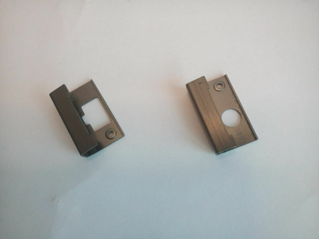DELL LATITUDE E7470 14" GENUINE SCREEN HINGES COVERS CAPS PAIR RIGHT & LEFT