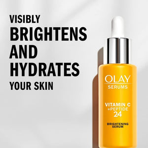 Olay Vitamin C Plus Ultra Brightening Face Serum for Women - 40ml | Boxed