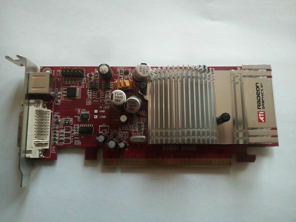 Used CGAX-SX38HM Radeon X300 SE 128MB PCI-E Graphics Card / Low Profile