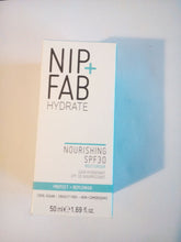 Load image into Gallery viewer, NIP+FAB Hydrate Nourishing SPF30 Moisturiser 50ml Brand New Boxed
