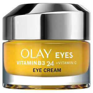 2x Olay Eyes - Vitamin B3 24 + viatmin C Fragance Free - Eye Cream - 15ml