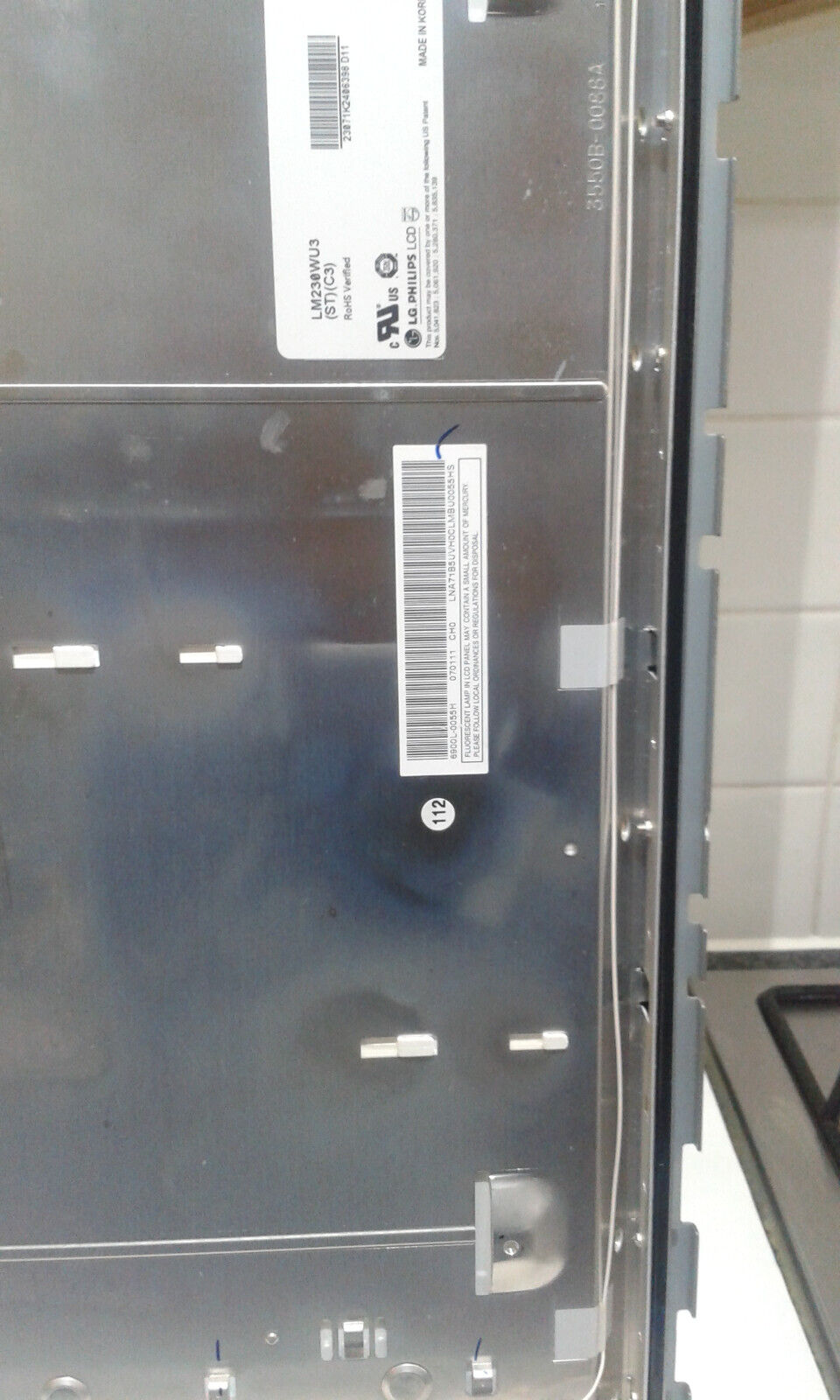 Apple 23" Cinema Display Matt LCD Screen Panel 1366 x 768 LM230WU3 ST C3