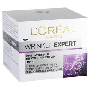 L'Oreal Paris Skin Expert Wrinkle Night & Day Cream 55+ Calcium - 50ml | Boxed