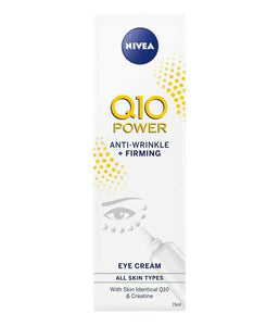 NIVEA Q10 POWER Anti-Wrinkle + Firming Eye Cream - 15ml | Boxed