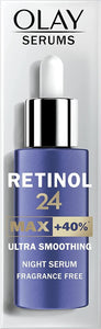 Olay Retinol24 MAX +40%  Night Serum Fragrance Free 40ml | Boxed