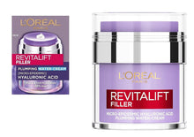 Load image into Gallery viewer, L&#39;Oréal Revitalift Filler Plumping Water-Cream Micro-Epidermic Hyaluronic - 50ml
