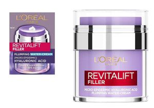 L'Oréal Revitalift Filler Plumping Water-Cream Micro-Epidermic Hyaluronic - 50ml