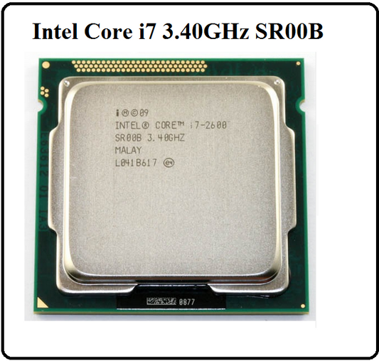 INTEL 3.40Ghz Core i7-2600 SR00B Socket LGA1155 PROCESSOR CPU Chip | 661-5950