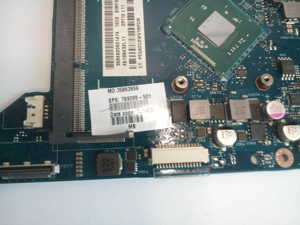 hp 11-n 11-n020na x360 11.6" MOTHERBOARD & CPU | LA-B151P | 789088-501