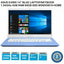 Asus e406s 14” Blue Laptop/Netbook 1.04ghz 4gb Ram 60gb Ssd Window 10 Home