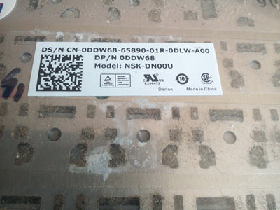 Dell Inspiron 1750 0DDW68 Model NSK-DN00U UK qwerty Keyboard + Frame ( Read )