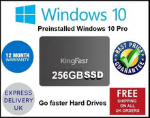 Load image into Gallery viewer, Laptop &amp; PC Hard Drives HDD 2.5 SSD Genuine Windows10 Pro Pre-Installed 64 Bit

