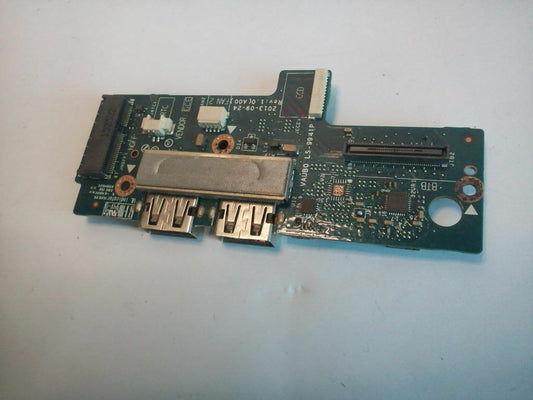 DELL PRECISION M3800 15.6" LAPTOP USB SD READER BOARD /  LS-9941P / 007DF4