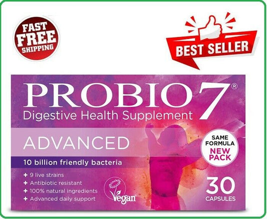 Probio 7 Advanced Formula - Pack Of 30 Capsules EXP 02/2023 | 1 Months Supply