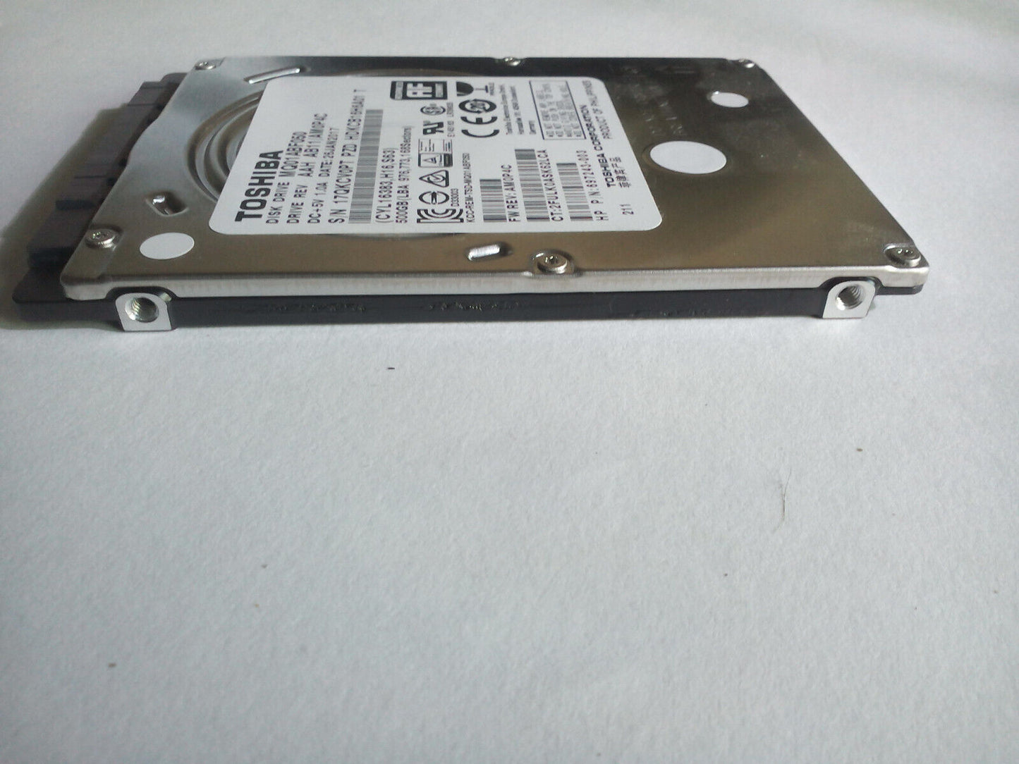 HP 15-ba Toshiba SATA 2.5" 500GB Laptop HDD Hard Drive MQ01ABF050 697243-003