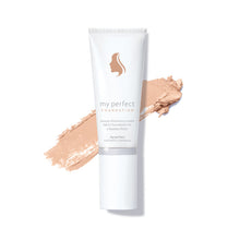 Load image into Gallery viewer, My Perfect Face Foundation Skin Tones: Light | Medium | Dark - 40ml | Options.
