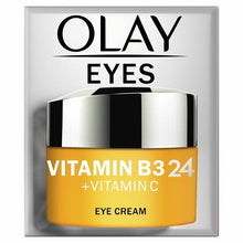 Load image into Gallery viewer, Olay Eyes - Vitamin B3 24 + viatmin C - Eye Cream &amp; Face Serum Pack- 15ml
