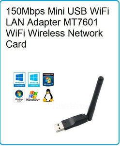 KEBIDU 150Mbps Mini USB WiFi LAN Adapter MT7601 WiFi Wireless Network Card