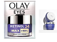 Load image into Gallery viewer, Olay Eyes Retinol 24 Max +40% Night Eye Cream 15ml | Boxed
