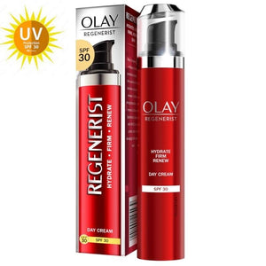 2x Olay Regenerist Hydrate Firm Renew Day Cream SPF-30 - 50ml | Double Pack