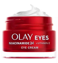 Load image into Gallery viewer, Olay Eyes Niacinamide 24 &amp; Vitamin E Fragrance Free Eye Cream 15ml | RRP £29.99

