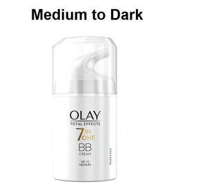 Olay Total Effects 7-in-1 SPF15 Touch of Foundation BB Cream Medium - 50ml Boxed