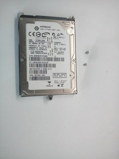 HP Probook 4510s Series 15.6" LAPTOP 250GB SATA HARD DRIVE & CADDY 487581-001