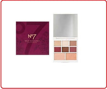 Load image into Gallery viewer, No7 Bold Burgundy Face &amp; Eye Shadow Palette | Brand New Boxed
